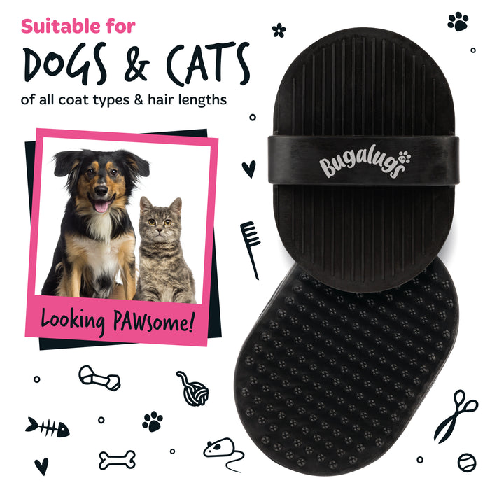 Spazzola per il bagno per cani - Bugalugs : Negro - 3