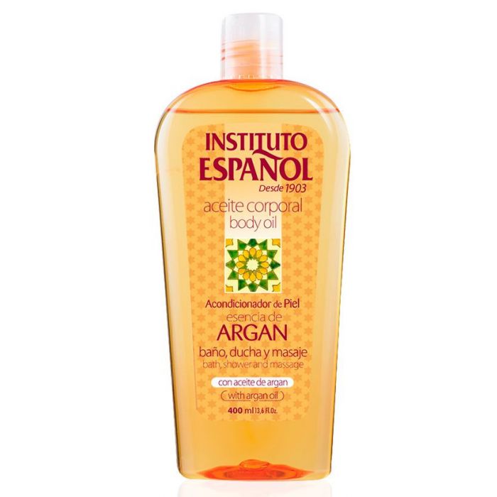 Olio per il corpo all&#39;essenza di argan 400 ml - Instituto Español - 1