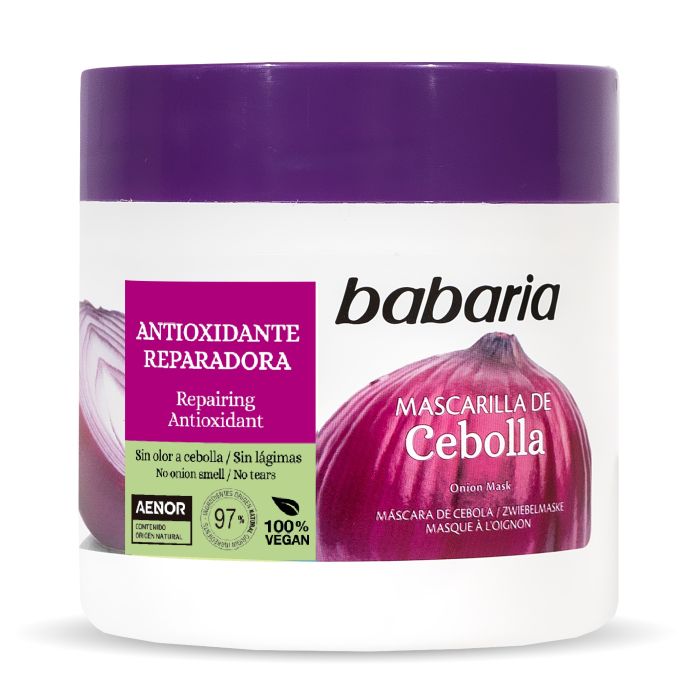 Maschera per capelli antiossidante alla cipolla 400 ml - Babaria - 1
