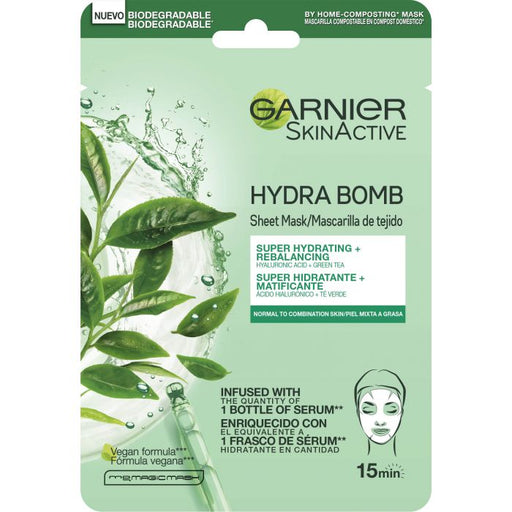 Maschera facciale Maschera Skinactive Hydra Bomb 1 - Pelle mista/grassa - Garnier - 1