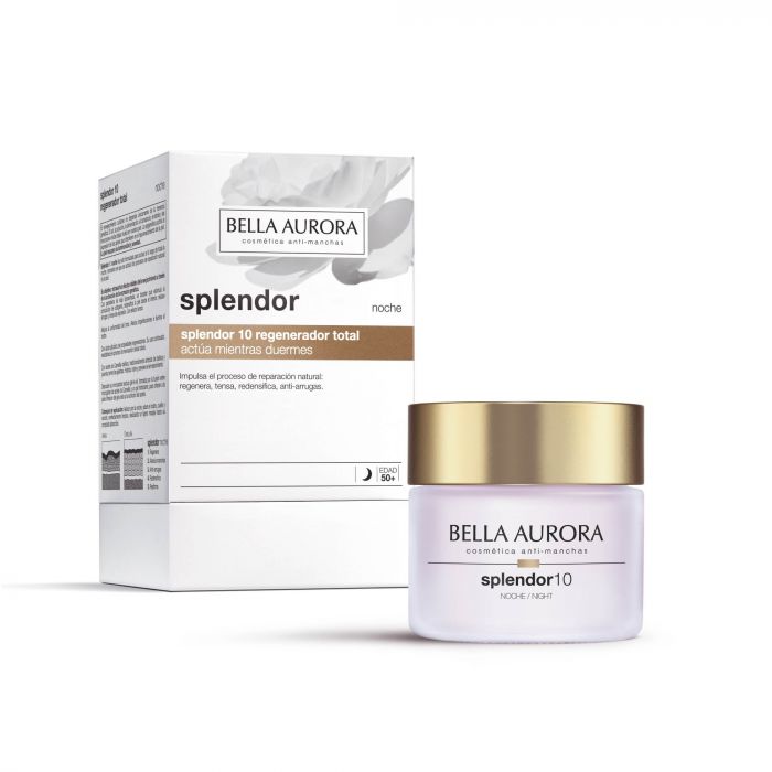 Splendor 10 Crema notte trattamento antietà - 50 ml - Bella Aurora - 1