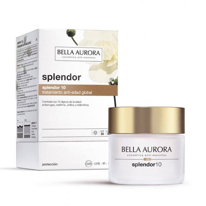 Global Splendor 10 Crema da giorno per il trattamento antietà - 50 ml - Bella Aurora - 1