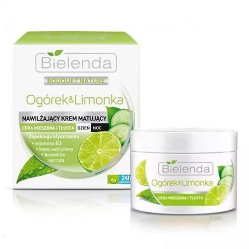 Crema Opacizzante Cetriolo e Lime Bielenda Bouquet Nature - Bielenda - 1
