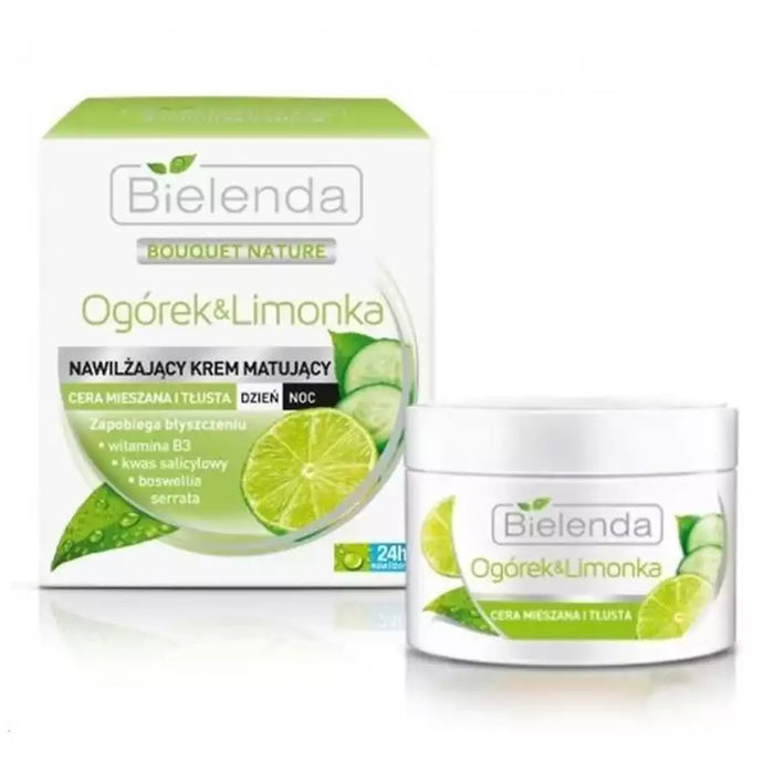 Crema Opacizzante Cetriolo e Lime Bielenda Bouquet Nature - Bielenda - 1