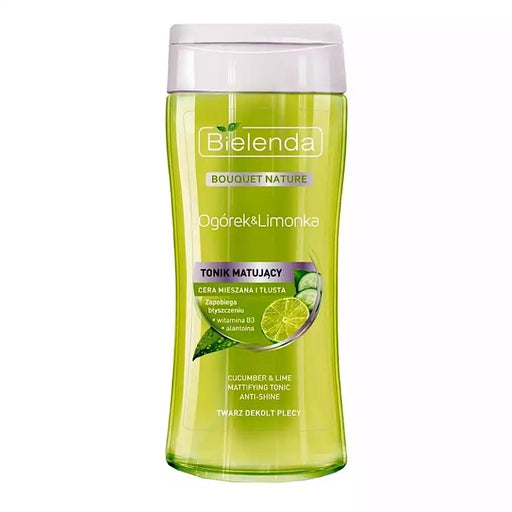 Tonico opacizzante Cetriolo e Lime Bielenda Bouquet Nature - Bielenda - 1