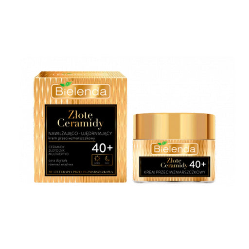 Crema Viso Anti-età +40 - Ceramidi D'oro - Bielenda - 1