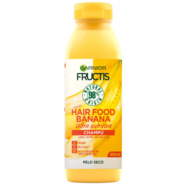 Hair Food Shampoo Nutriente Banana 350 ml - Garnier - Fructis - 1