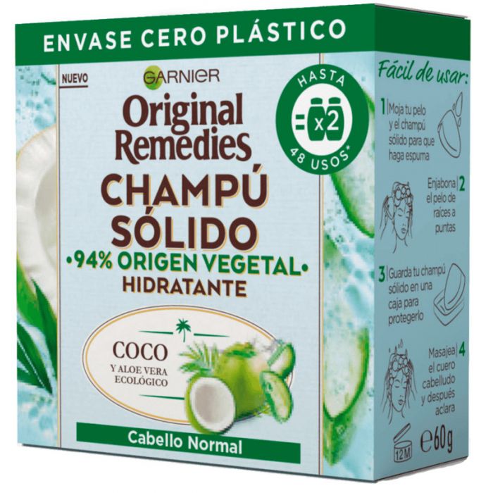 Shampoo Solido - Rimedi Originali - Garnier : Coco - 1
