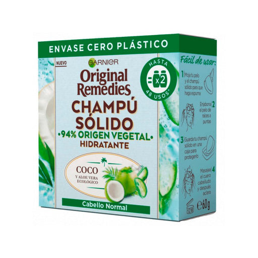 Shampoo Solido - Rimedi Originali - Garnier: Coco - 2