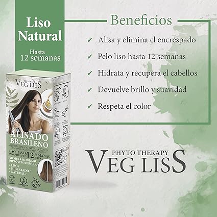 🌿💆‍♀️ Lisciatura brasiliana con cheratina vegetale e cocco - VegLiss | Liscio perfetto, naturale e senza danni - Vegliss - 2