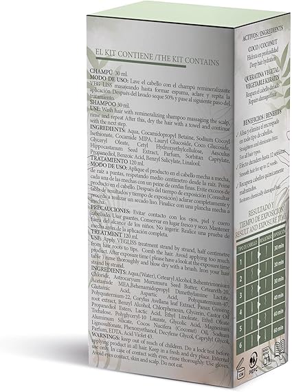 🌿💆‍♀️ Lisciatura brasiliana con cheratina vegetale e cocco - VegLiss | Liscio perfetto, naturale e senza danni - Vegliss - 6