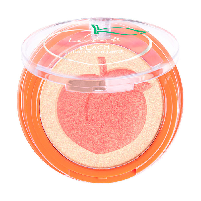 Evidenziatore e blush alla pesca - Lovely - 2