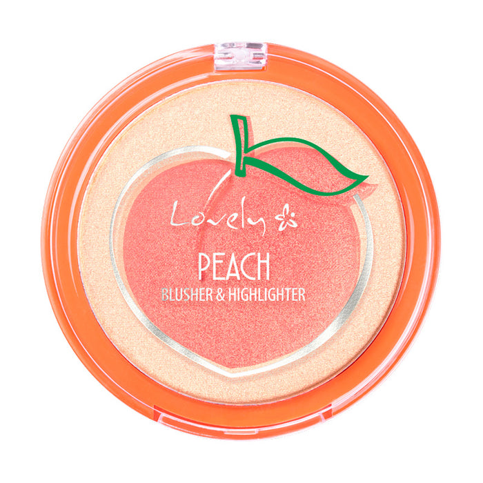 Evidenziatore e blush alla pesca - Lovely - 1
