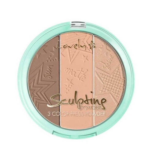 Sculpting Powder Contour Palette - Lovely : Sculpting 3 - 1