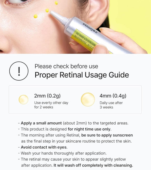 Siero Concentrato THE-A Retinol Shot Tightening Booster 15ml - Celimax - 2