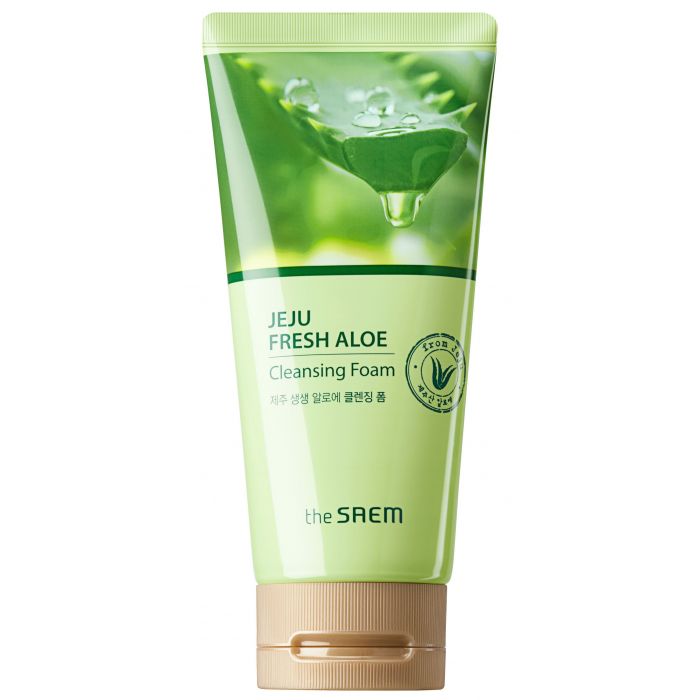 Espuma Limpiadora - Jeju Fresh Aloe Cleansing Foam 150gr - The Saem - 1