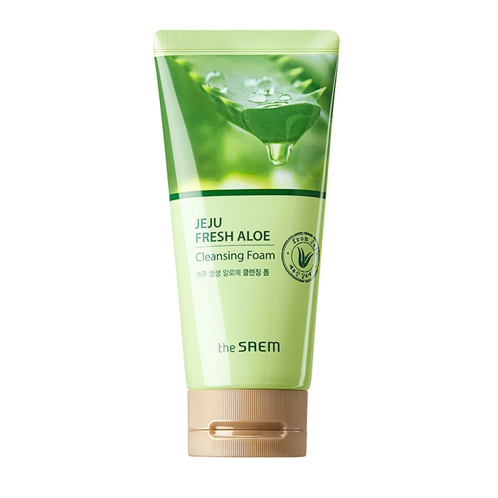 Espuma Limpiadora - Jeju Fresh Aloe Cleansing Foam 150gr - The Saem - 1