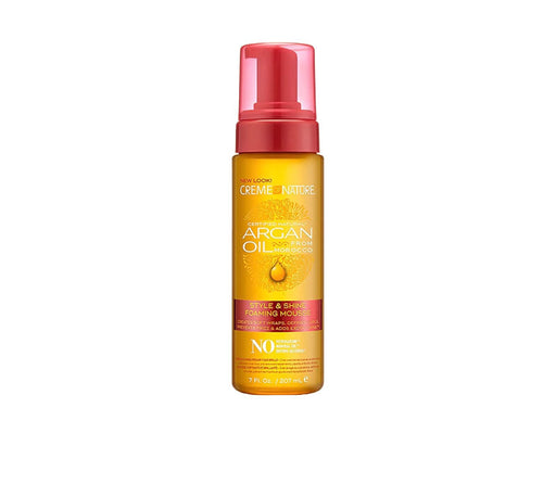 Mousse schiumosa all'olio di Argan da 207 ml - Creme of Nature - 1