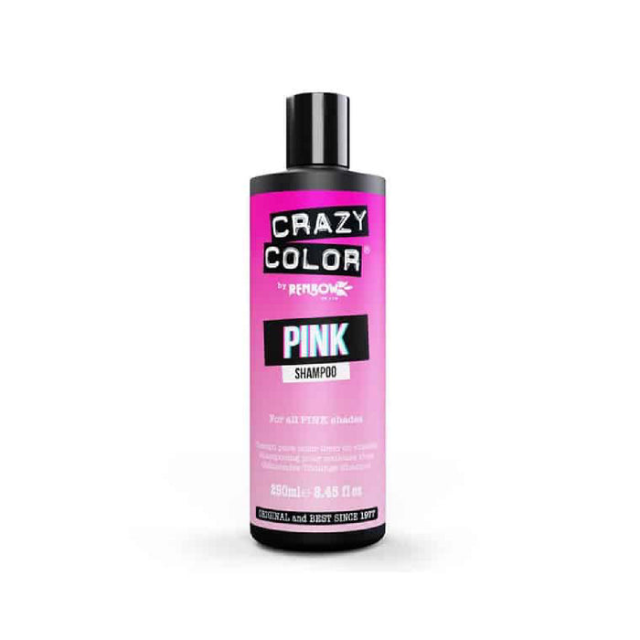 Shampoo colore vibrante per capelli colorati 250 ml - Crazy Color : Rosa - 1