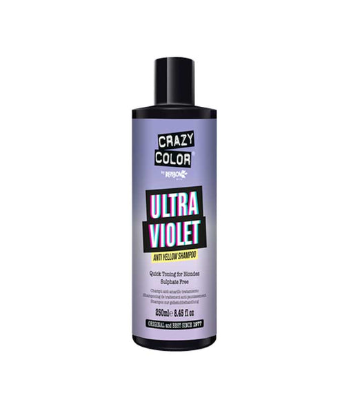 Ultra Violet Anti Yellow Shampoo - Capelli biondi o bianchi - Crazy Color - 1