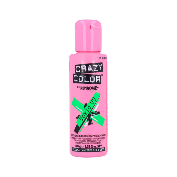Colorante semipermanente senza ammoniaca 100ml - Crazy Color : 79 -  Toxic UV - 1