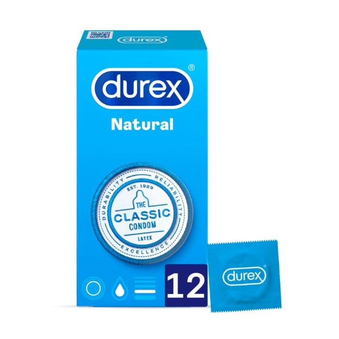 Preservativi Natural Plus - 12 Uds - Durex - 1