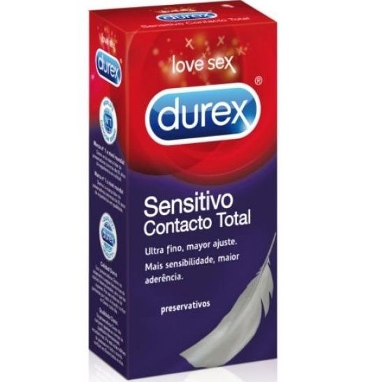 Preservativi Total Contact sensibili - Durex : 12uds - 2