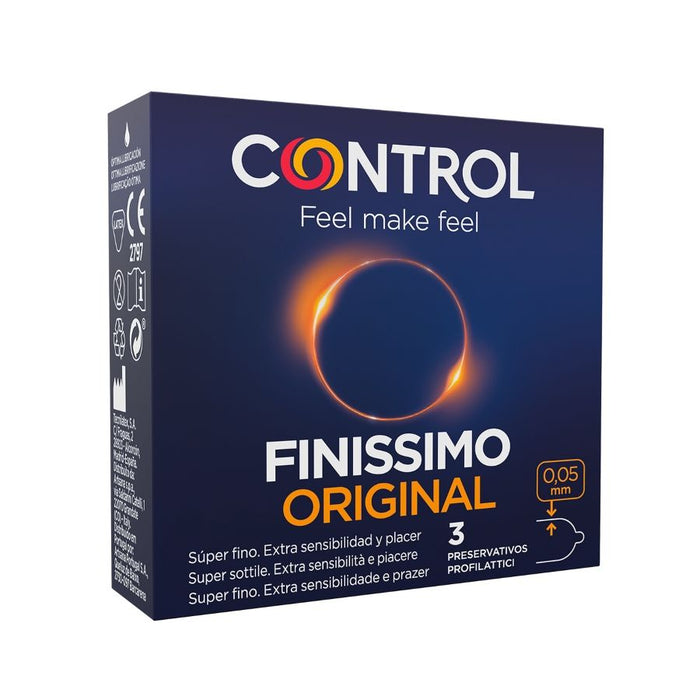 Preservativos Finissimo - 3 Uds - Control - 1