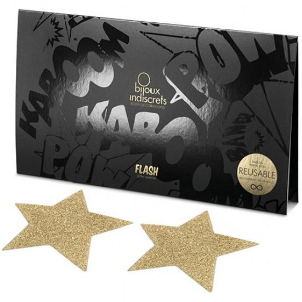 Flash Gold Star Liners - Collezione Flash - Bijoux - 4