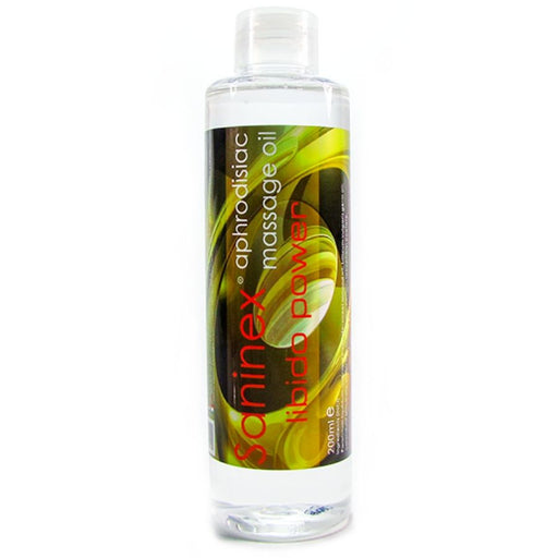 Libido Power Aphrodisiac Massage Oil 200 ml - Oli/lubrificanti - Saninex - 2