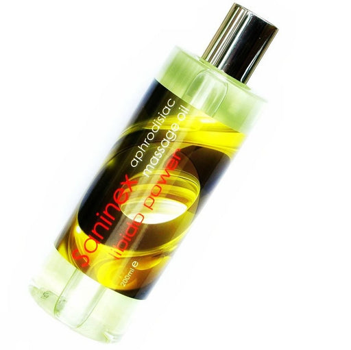 Libido Power Aphrodisiac Massage Oil 200 ml - Oli/lubrificanti - Saninex - 1