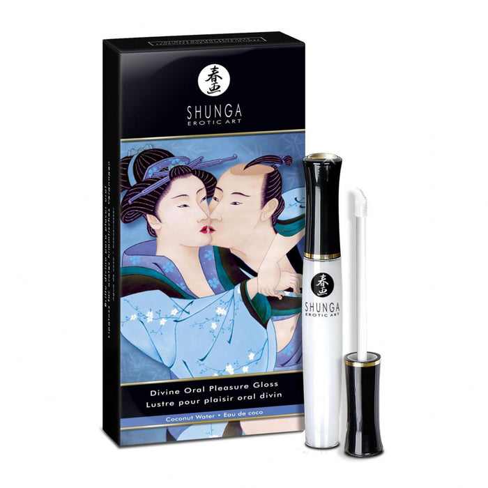 Piacere orale Lucidalabbra Acqua di cocco - Afrodisiaci - Shunga - 1