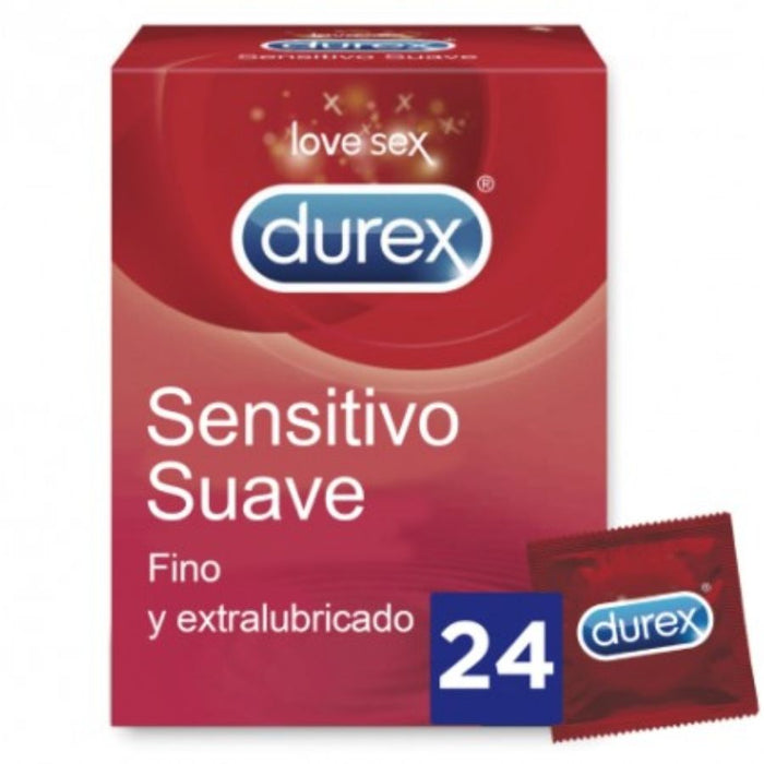 Preservativi morbidi sensibili - 24 unità - Durex - 1