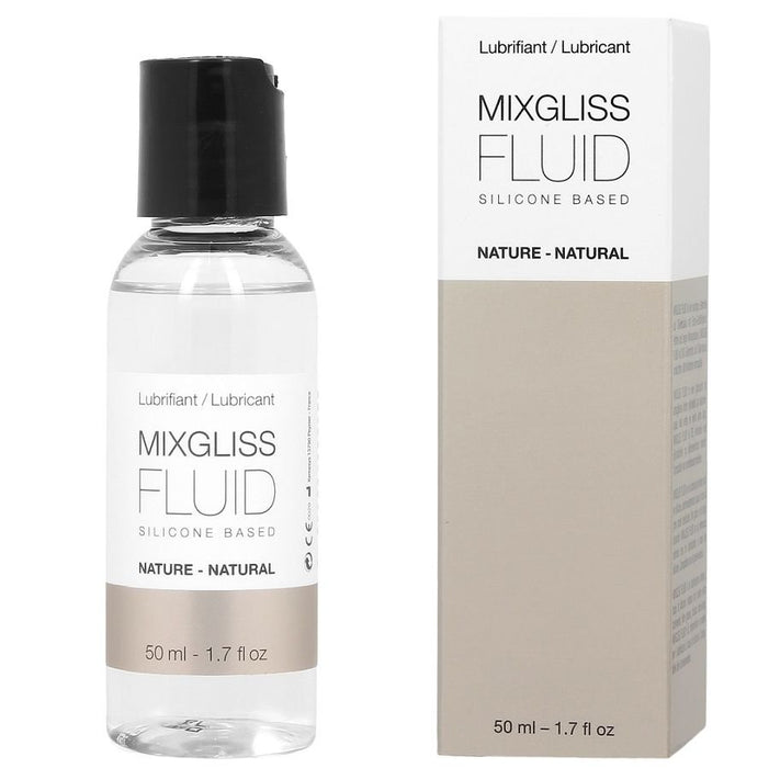 Lubrificante per massaggiatori a base di silicone naturale 50 ml - Mixgliss - 1