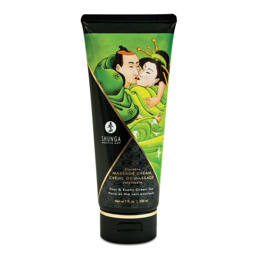 Crema Massaggio Pera &amp; Tè Verde 200ml - Crema Massaggio - Shunga - 1