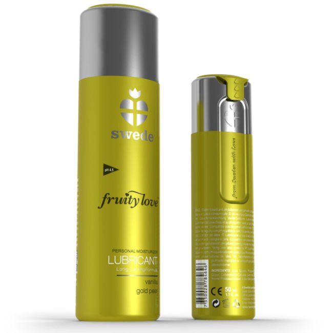 Fruity Love Lubrificante Mela Golden e Vaniglia 50 ml - Swede - 1