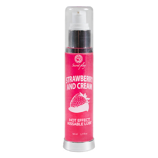 Secretplay Lubrificante 2-1 Effetto Caldo Fragola e Panna 50ml - Secret Play - 1