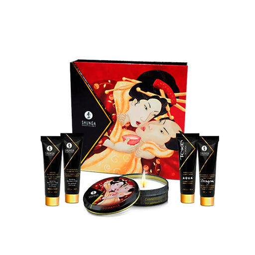 Kit Secret Geisha Fresa Champagne - Kit - Shunga - 1