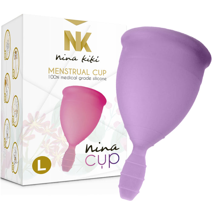 Nina Cup Coppetta Mestruale Taglia L Lilla - Nina Kiki - Nina Kikí - 4