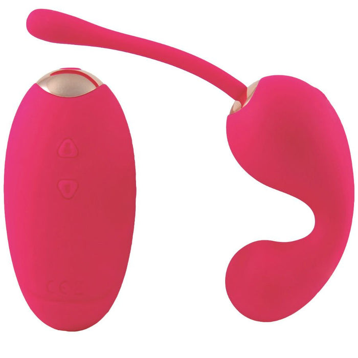 Stimolatore Iowa in silicone rosa - Treasure - 1