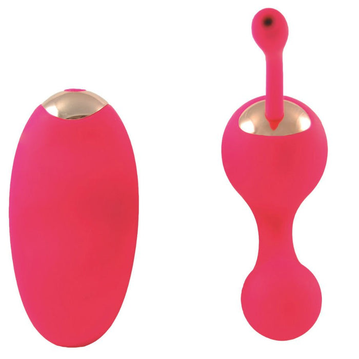 Stimolatore Iowa in silicone rosa - Treasure - 3