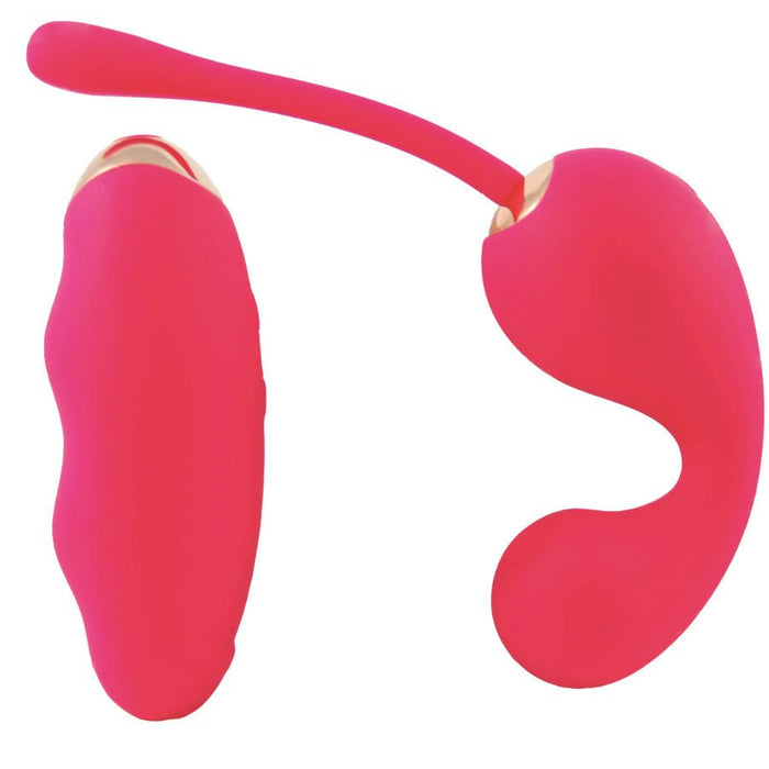 Stimolatore Iowa in silicone rosa - Treasure - 4