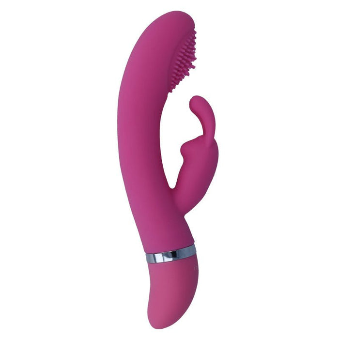 Vibratore oscillante Susy Pink Silicon Rabbit - Divertimento - Intense - 3