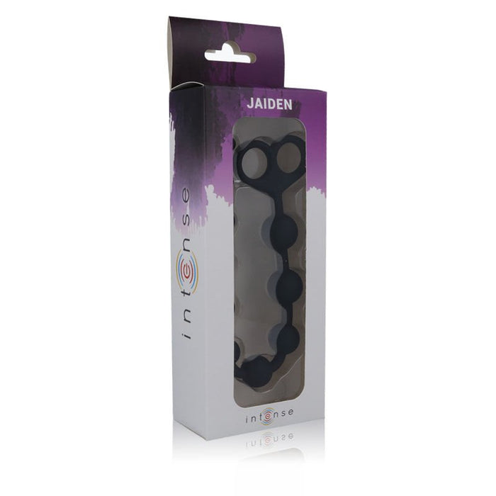 Jaiden Anal Beads Negro - Giocattoli anali - Intense - 4