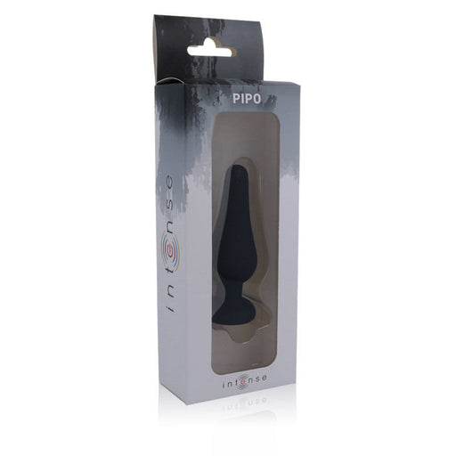 Plug anale Pipo M Silicone Negro 11 cm - Giocattoli anali - Intense - 1