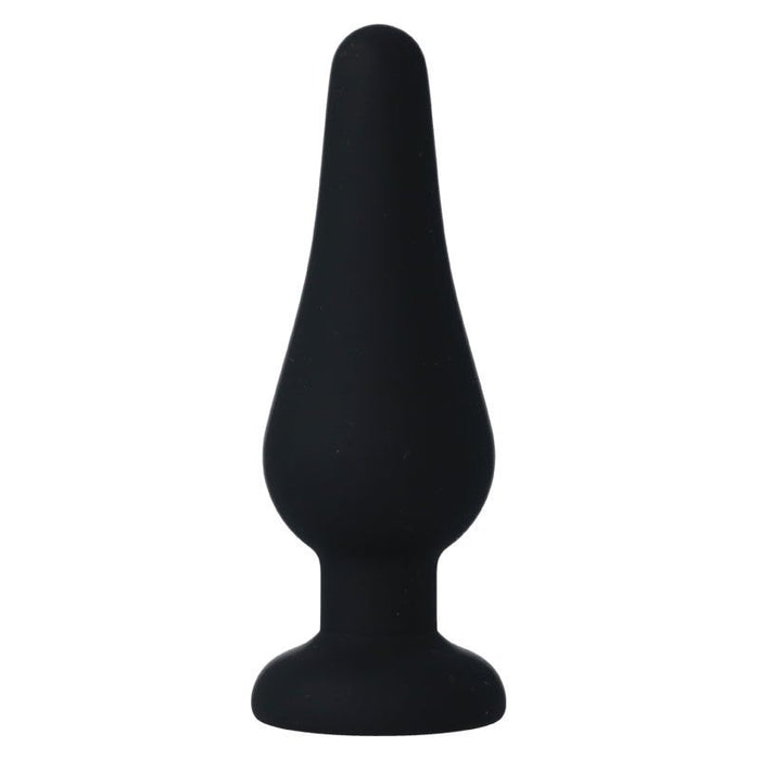 Plug anale Pipo M Silicone Negro 11 cm - Giocattoli anali - Intense - 3