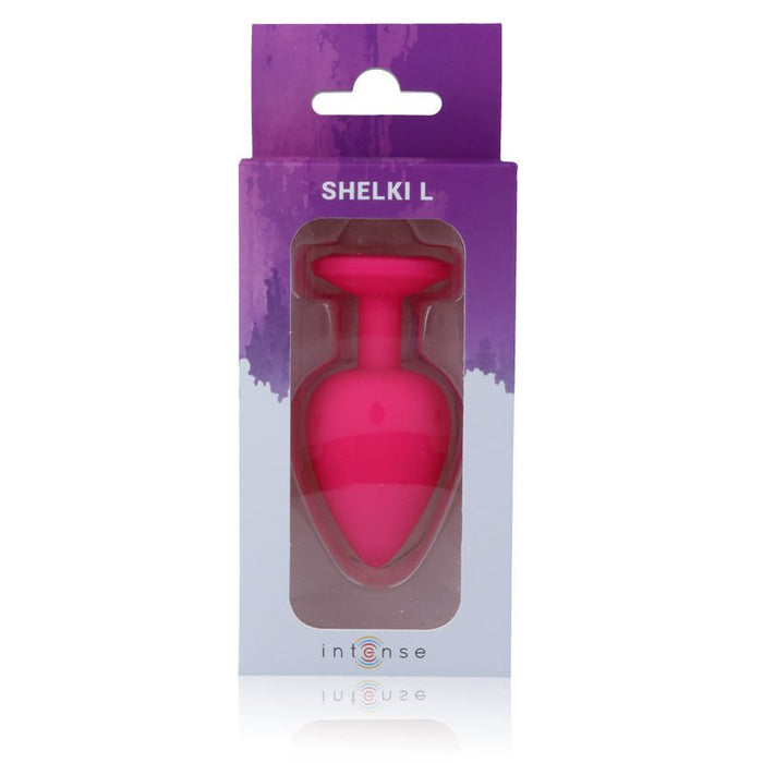 Shelki L Plug Anal Fucsia - Giocattoli anali - Intense - 4