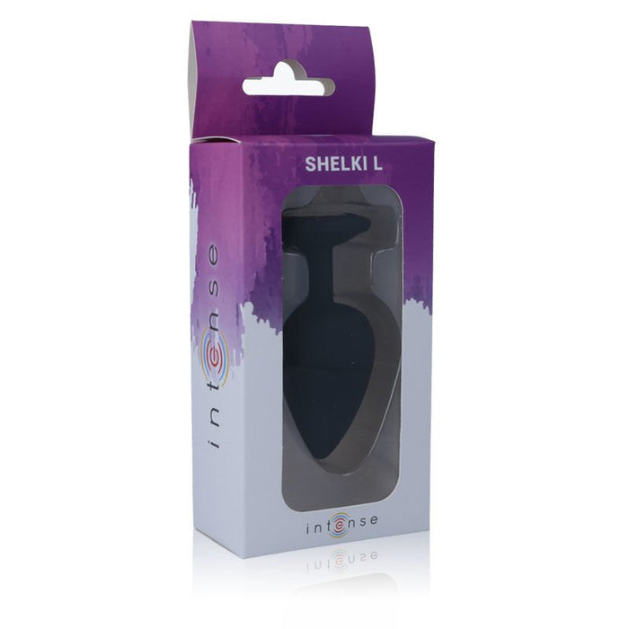 Shelki L Plug Anal Negro - Giocattoli anali - Intense - 2