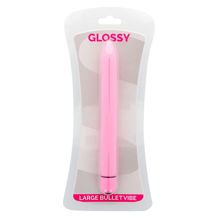 Vibratore Slim Rosa - Glossy - 2
