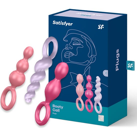 Plug anali Set 3 pezzi Tricolore - Satisfyer - 2